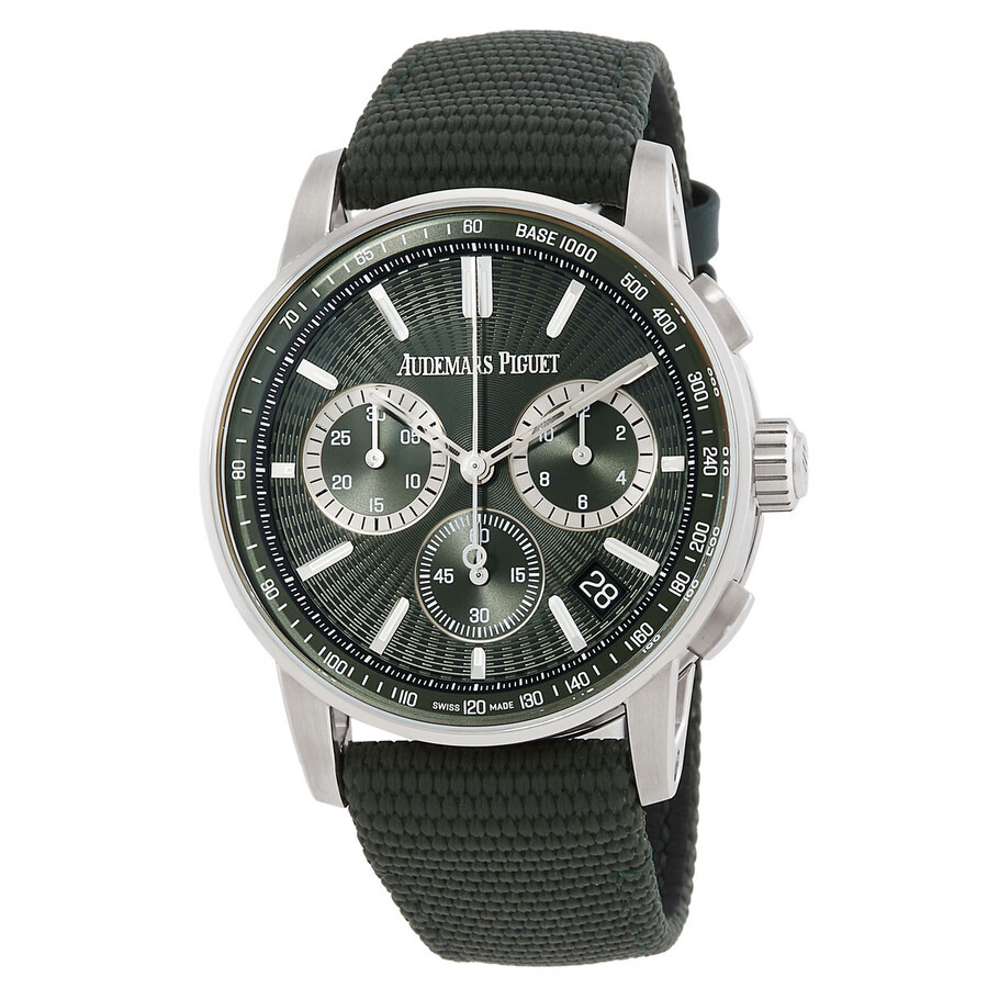 Audemars Piguet Code 11.59 Chronograph Automatic Green Dial Men's Watch 26393ST.OO.A056KB.01 - 2