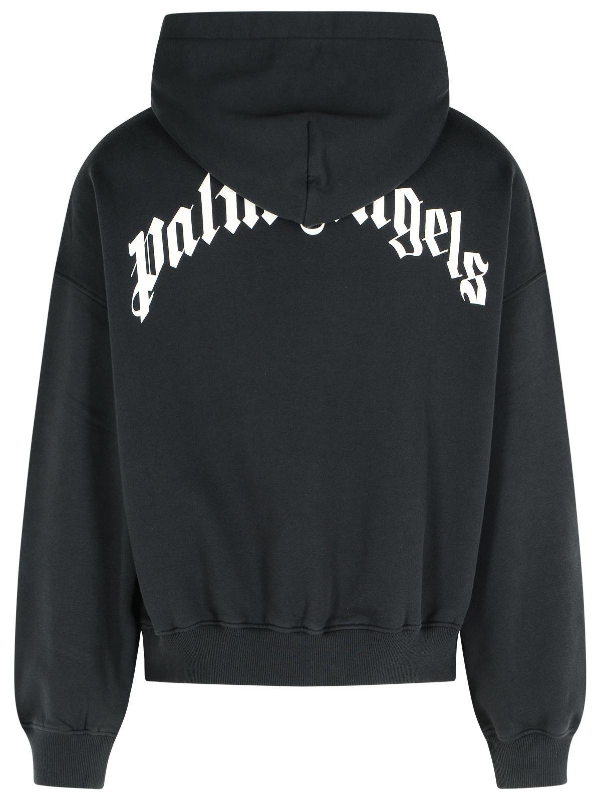 Palm Angels Black Cotton Sweatshirt Men - 3