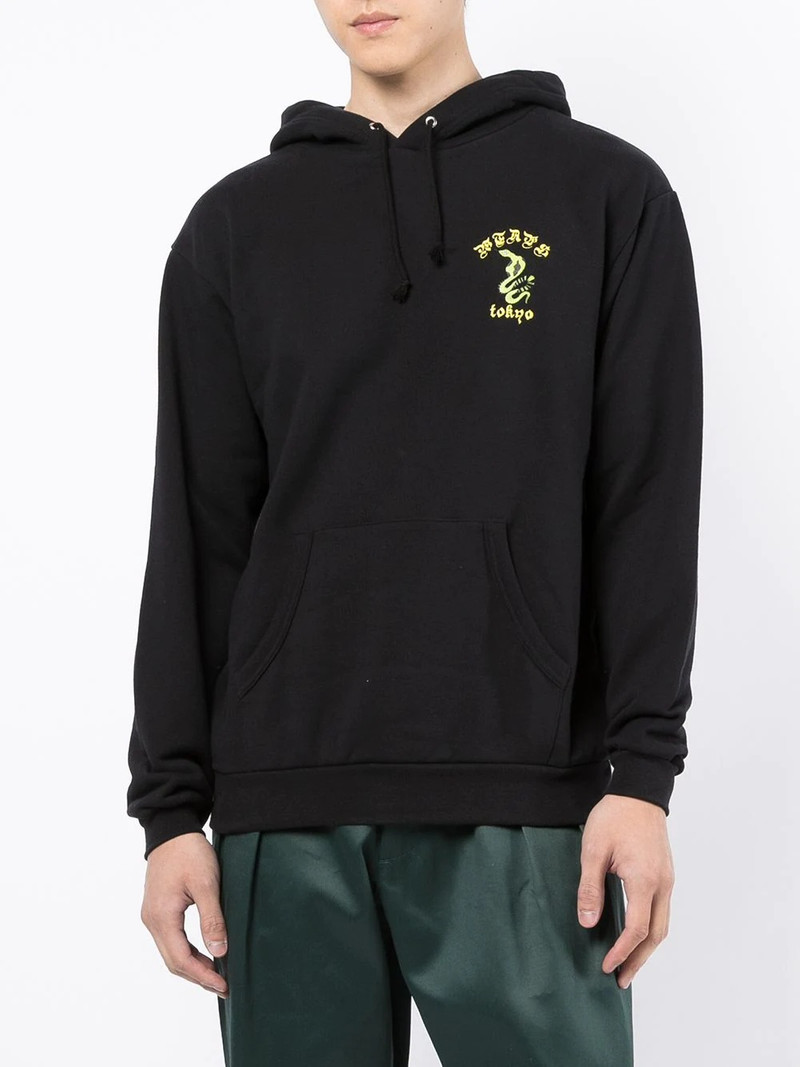 logo-print pullover hoodie 3