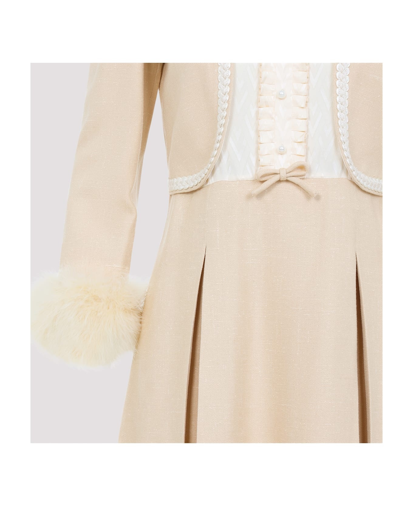 Feathers Mini Dress - 5