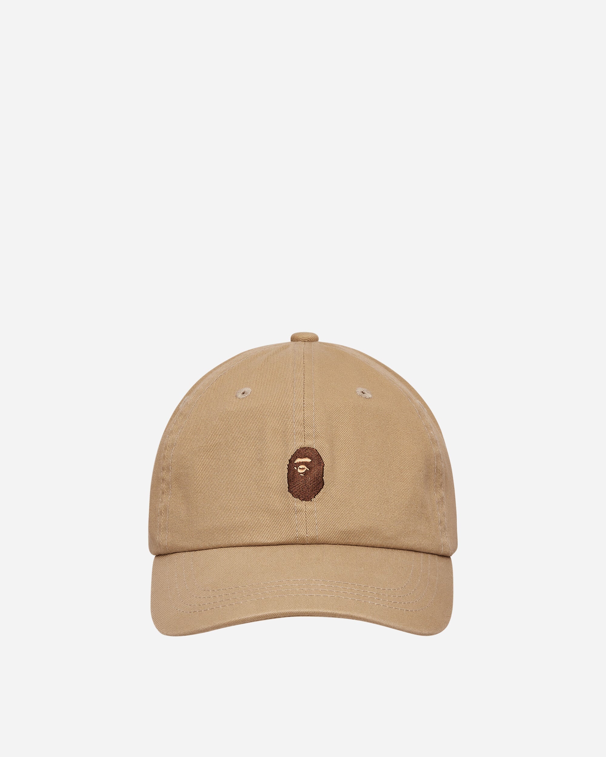 Ape Head One Point Panel Cap Beige - 1