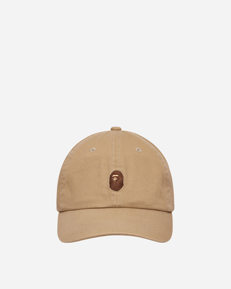 Ape Head One Point Panel Cap Beige - 1