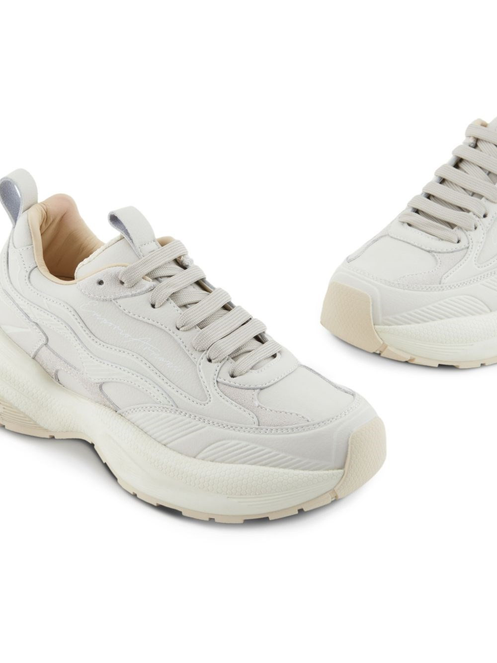 Leather sneakers - 4