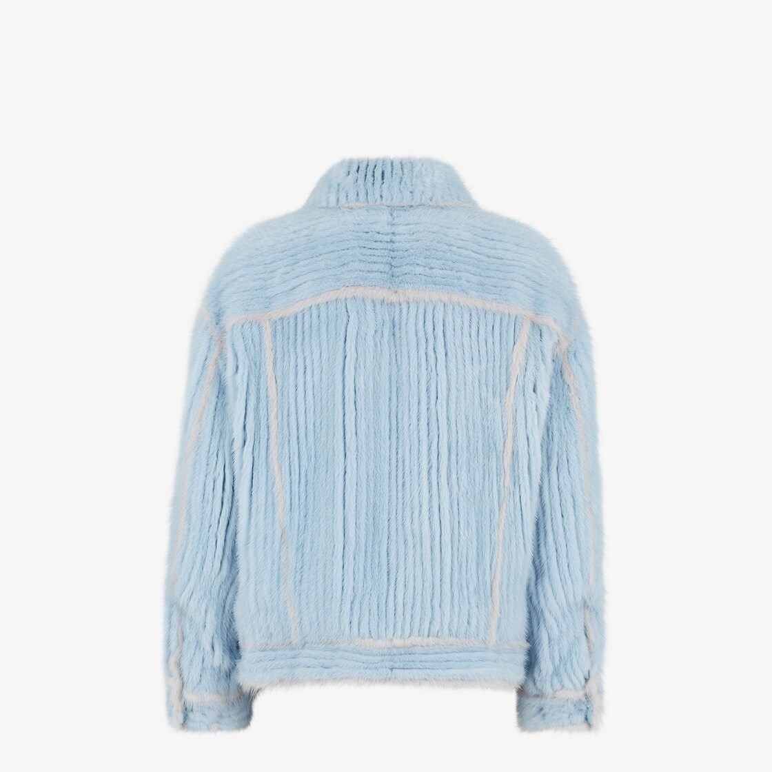 Light blue mink Go-To jacket - 2