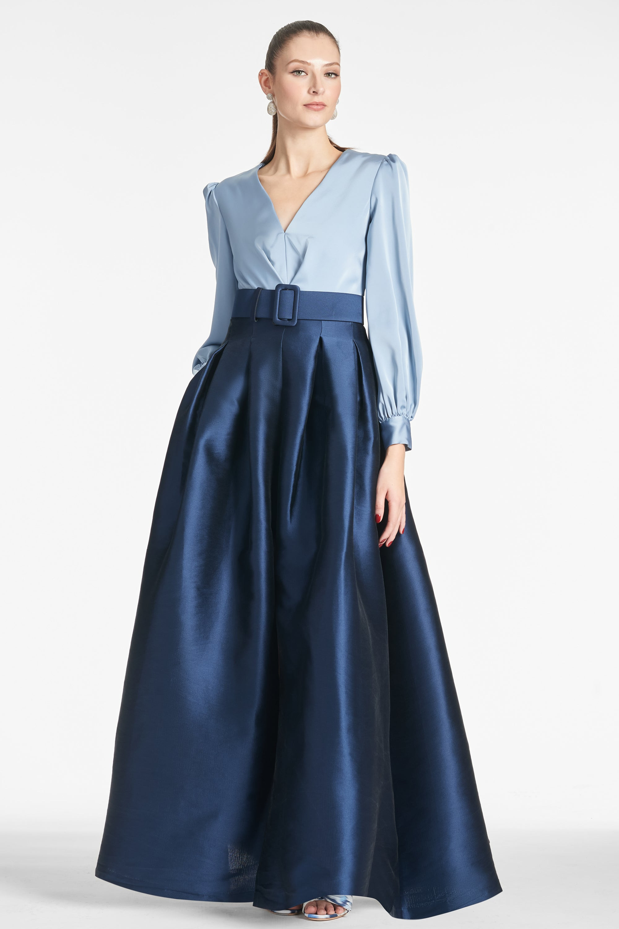 Zoe Gown - Slate/Navy - 2