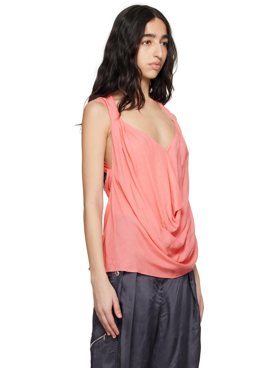 Pink Markarian Sleeveless Blouse - 2