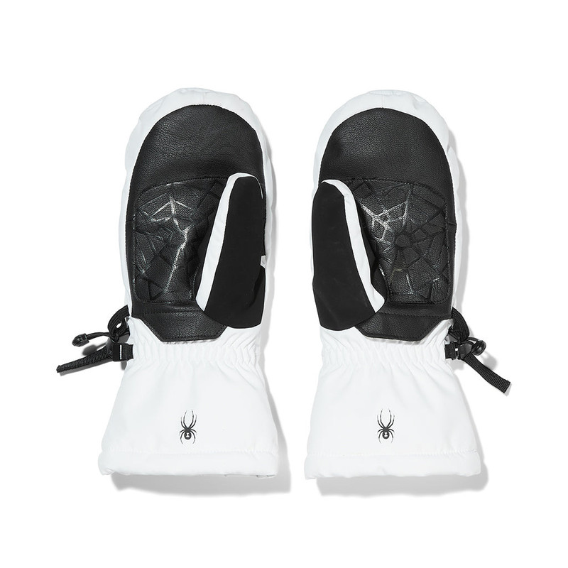 SPYDER Womens Inspire Mittens - White outlook