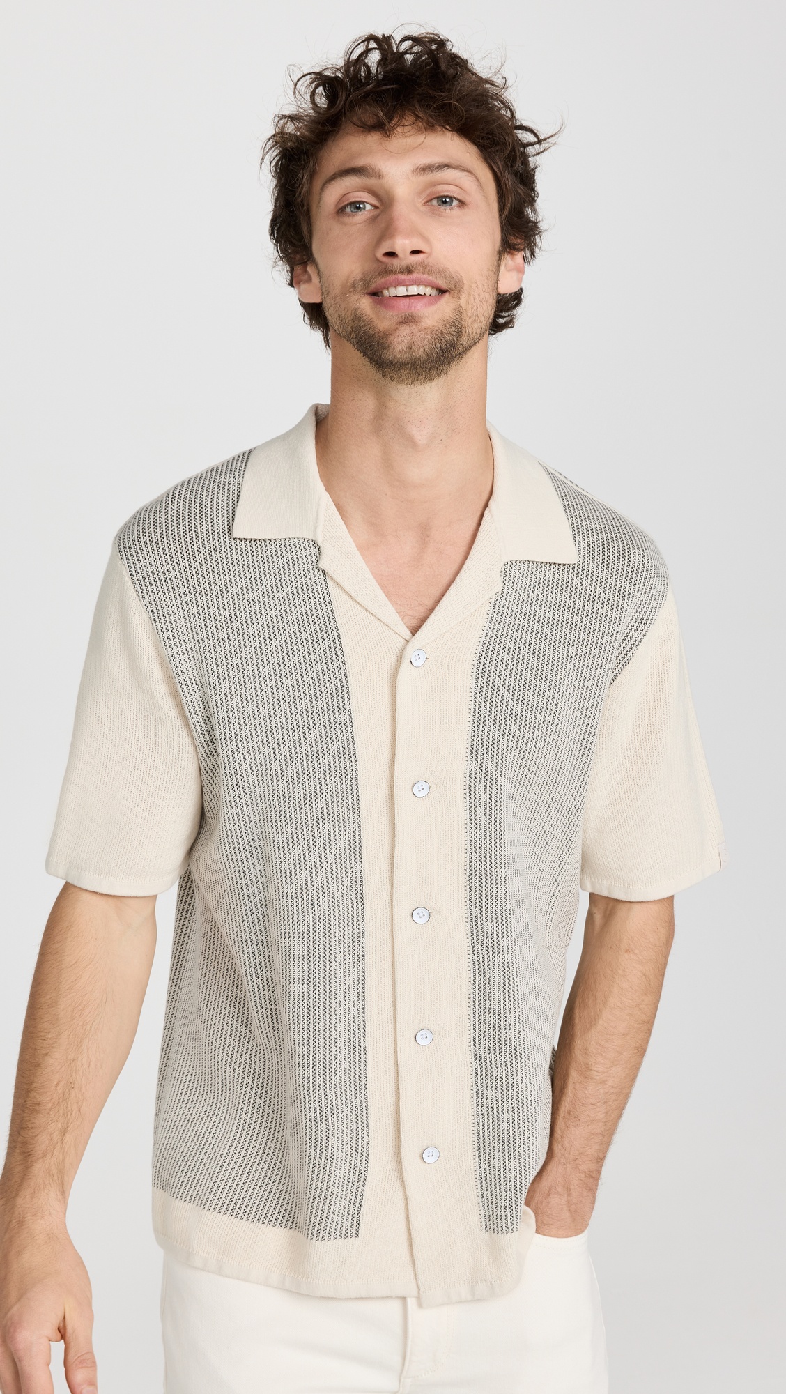 Harvey Knit Camp Shirt - 6