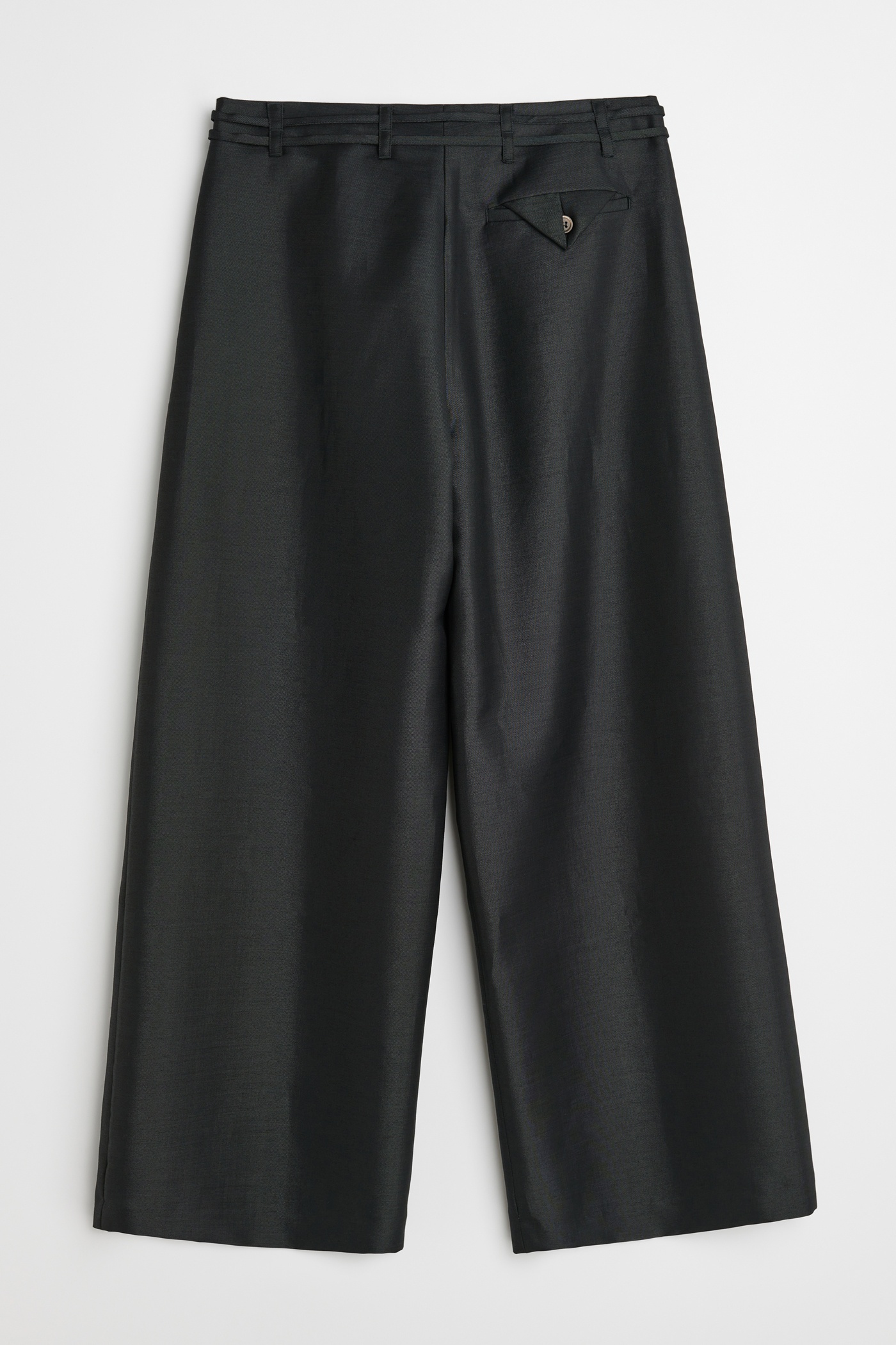 Serene Trouser Black Mnemonic Wool - 9