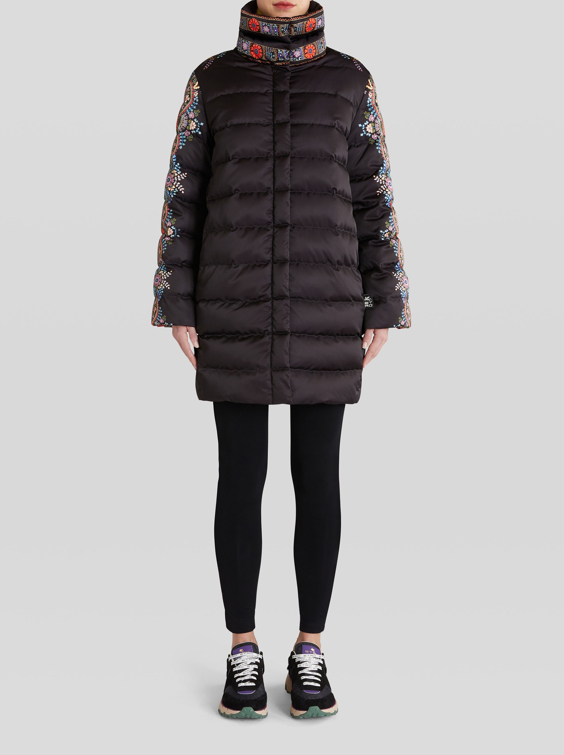 PRINTED QUILTED DOWN JACKET - 3
