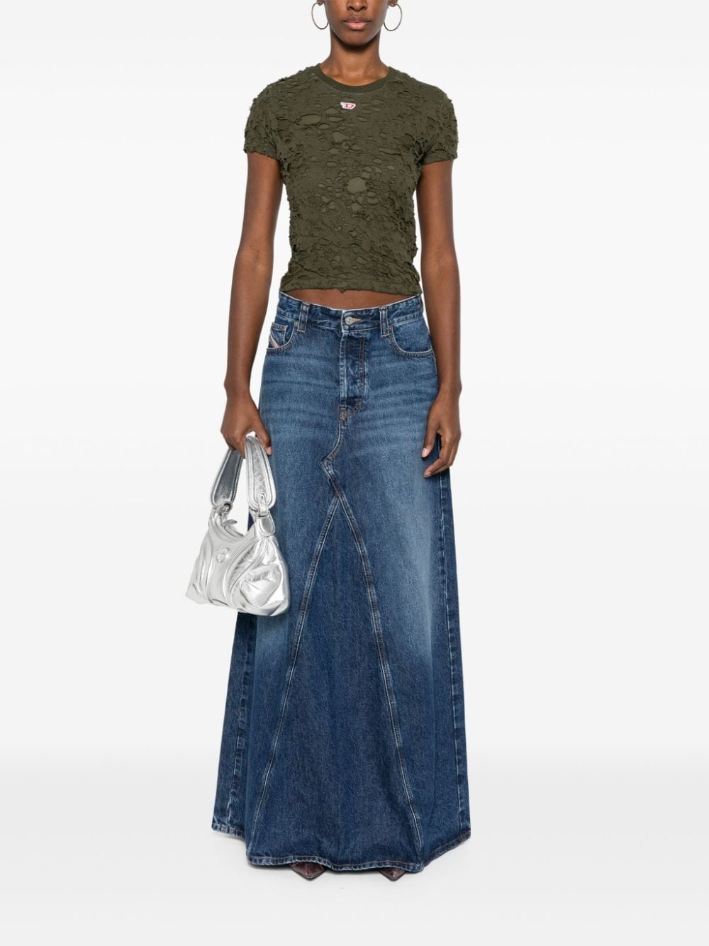 De-Pago maxi denim skirt - 2