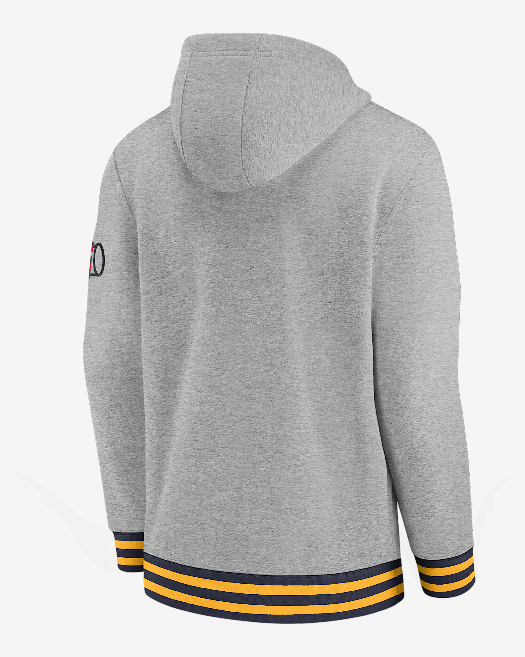 West Virginia Legacy Retro Men’s Nike College Pullover Hoodie - 2