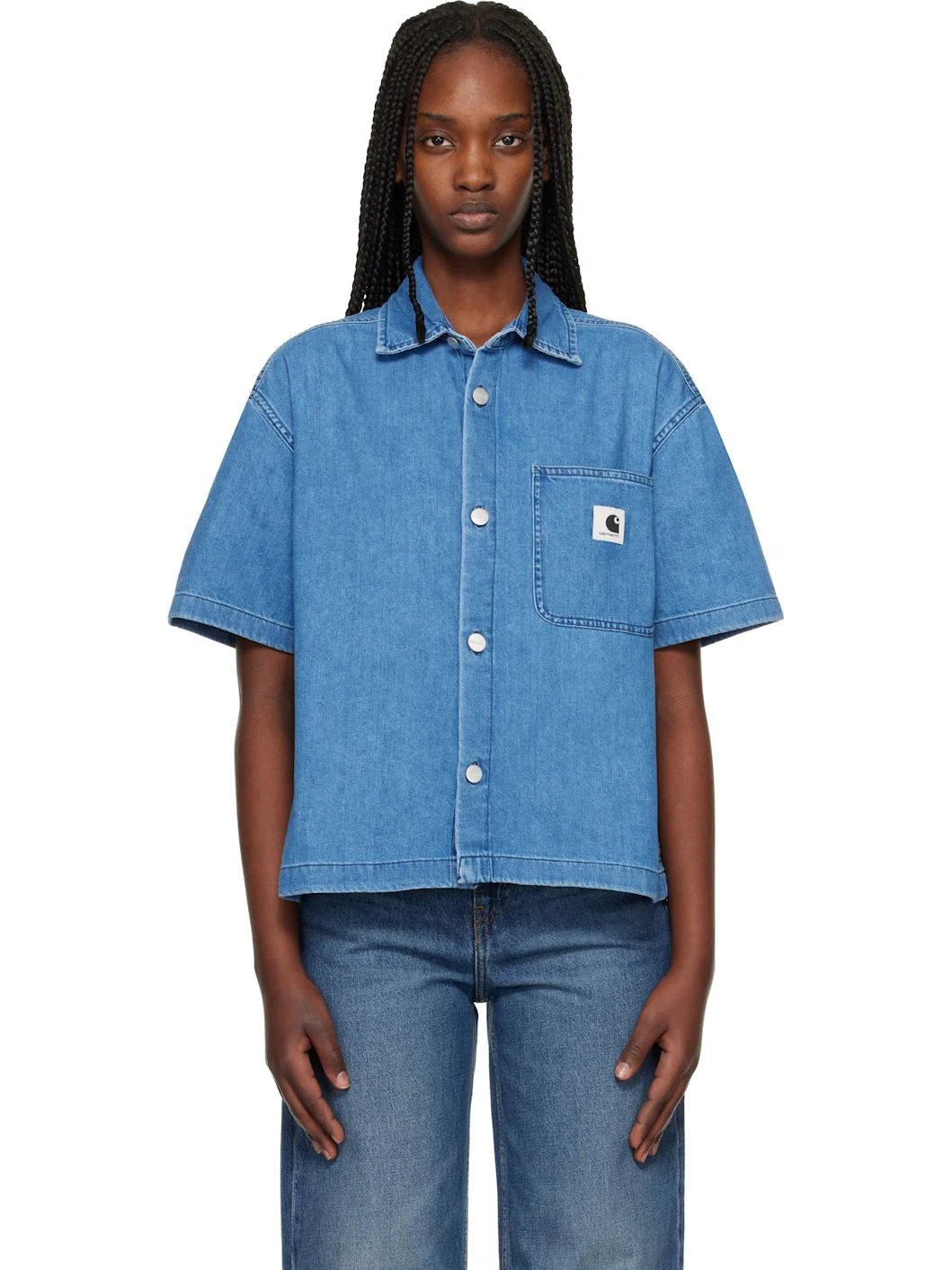 Blue Lovilia Denim Shirt - 1