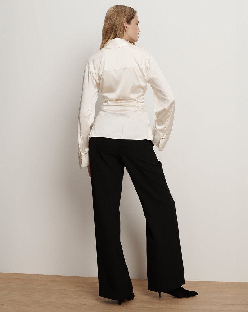 SHIONA STRETCH-SILK BLOUSE 5