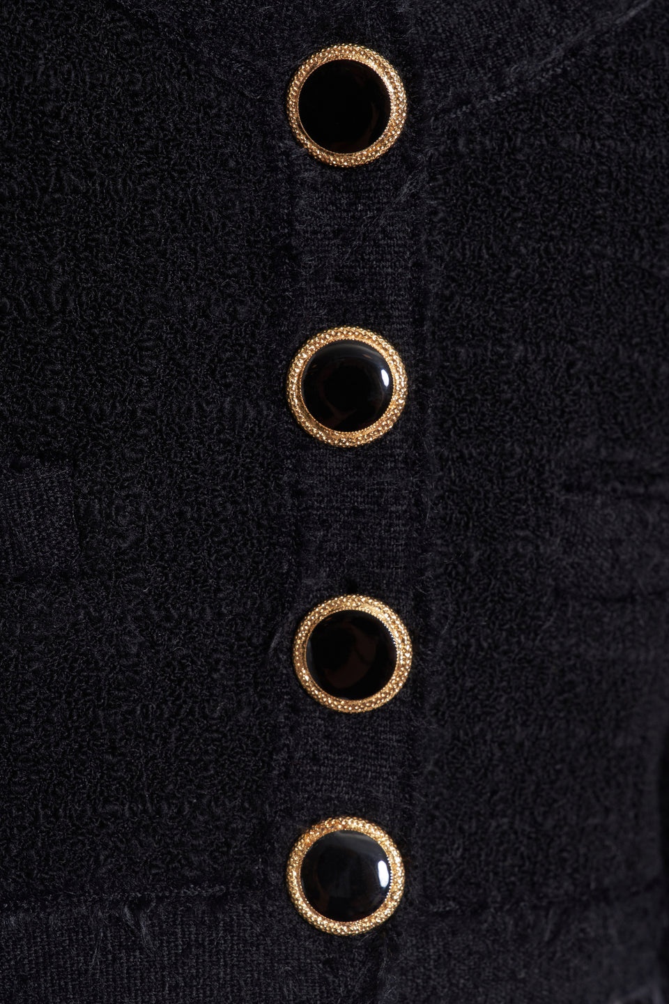 CHECKED TWEED BOUCLE CROPPED JACKET - 3