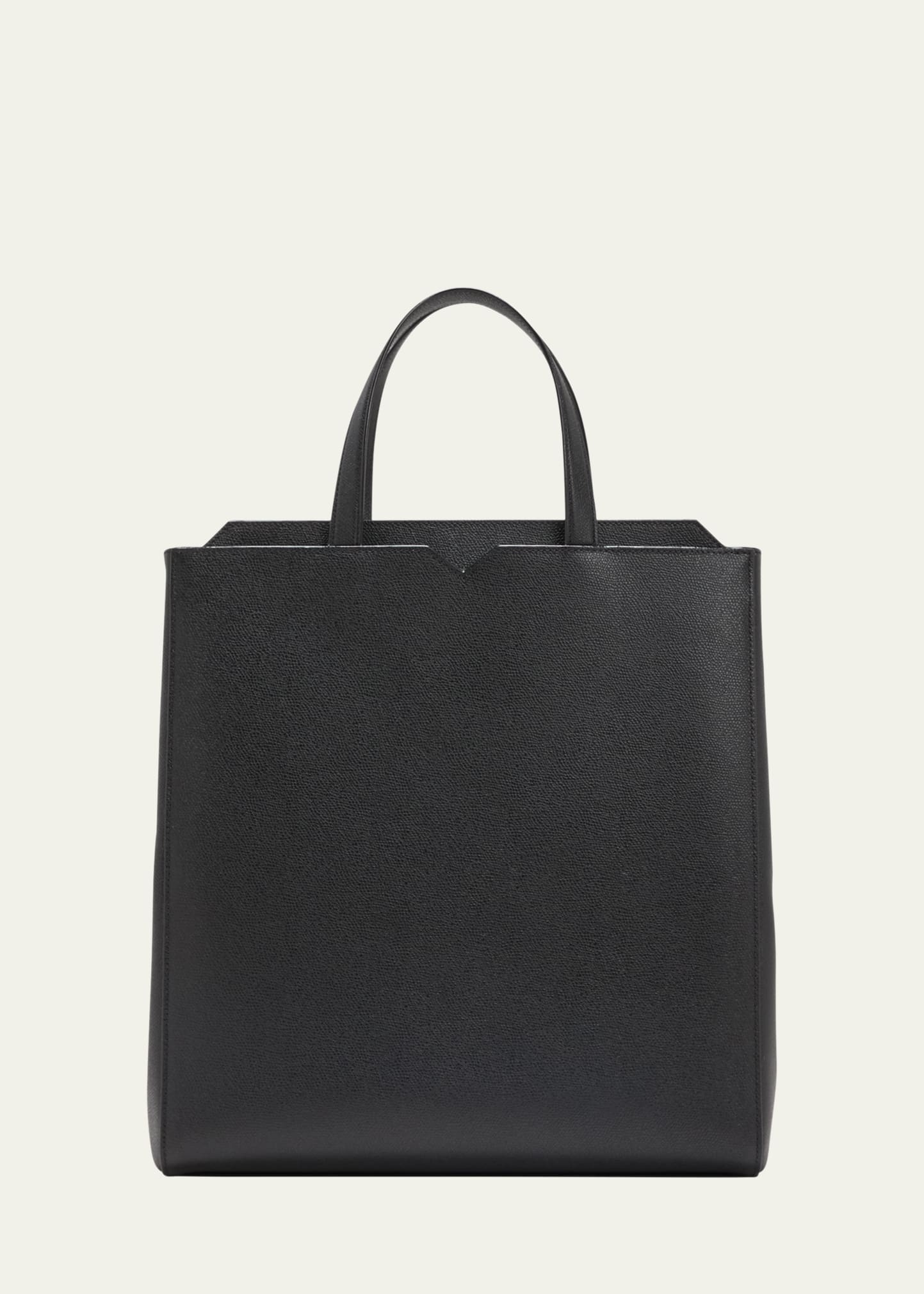 Men's V-Line Calfksin Tote Bag - 1