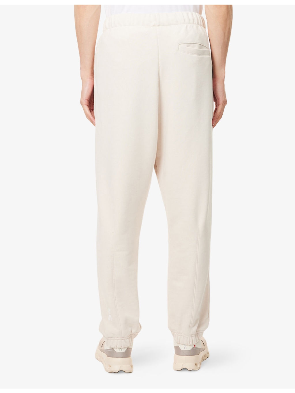Club Elasticated-Cuffs Cotton-Blend Jogging Bottoms - 4