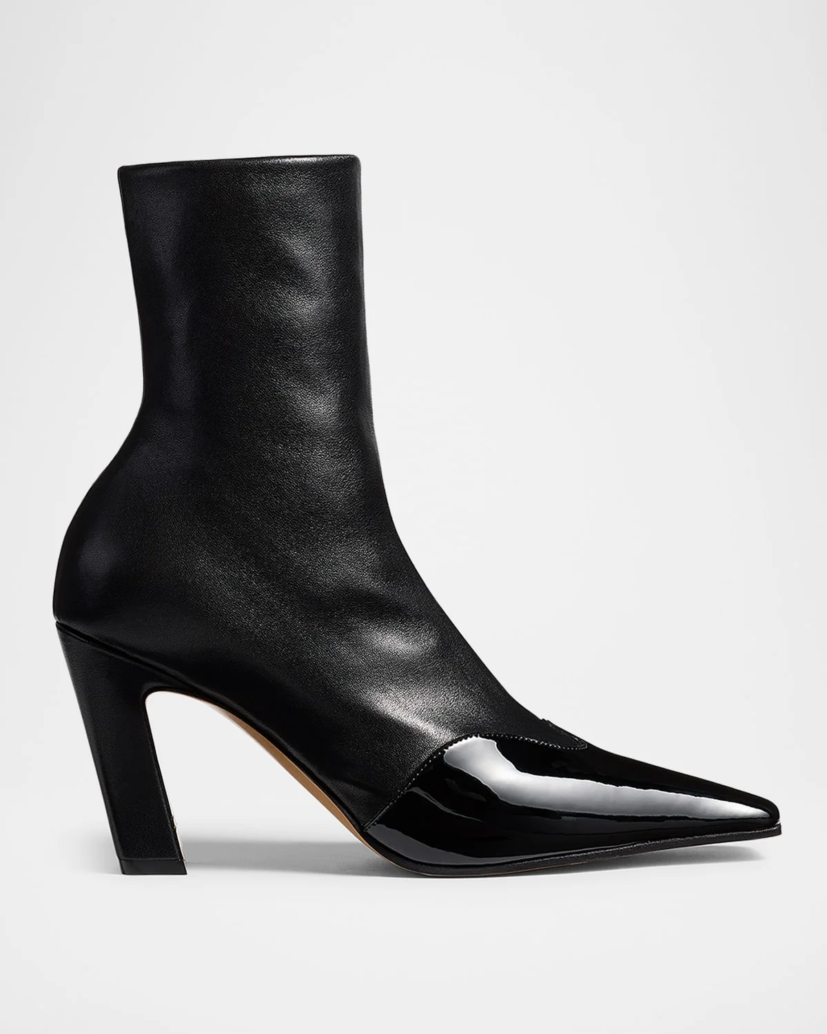 Nevada Patent-Wingtip Ankle Boots - 1