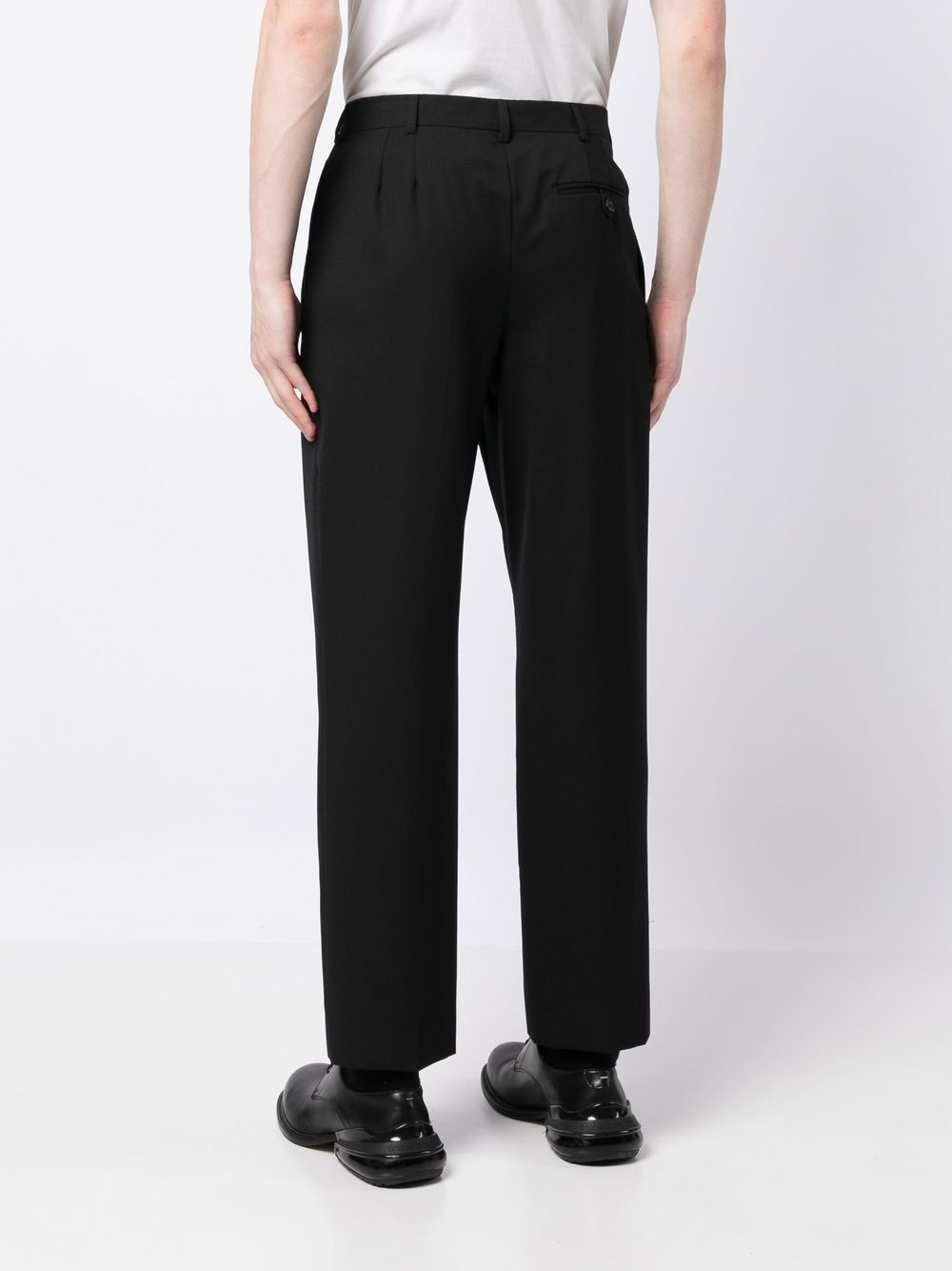 straight-leg trousers - 4