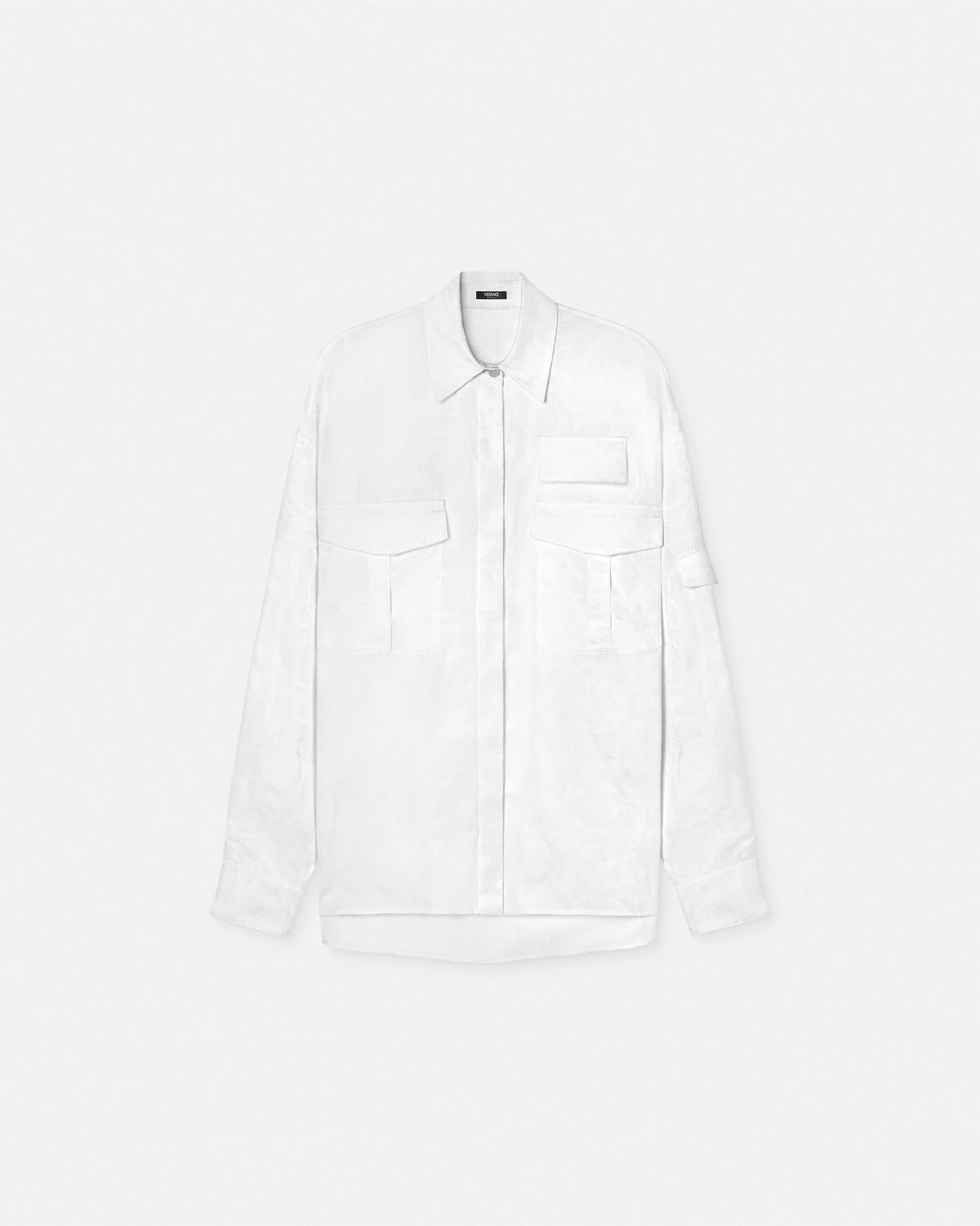 Barocco Jacquard Cargo Shirt - 1