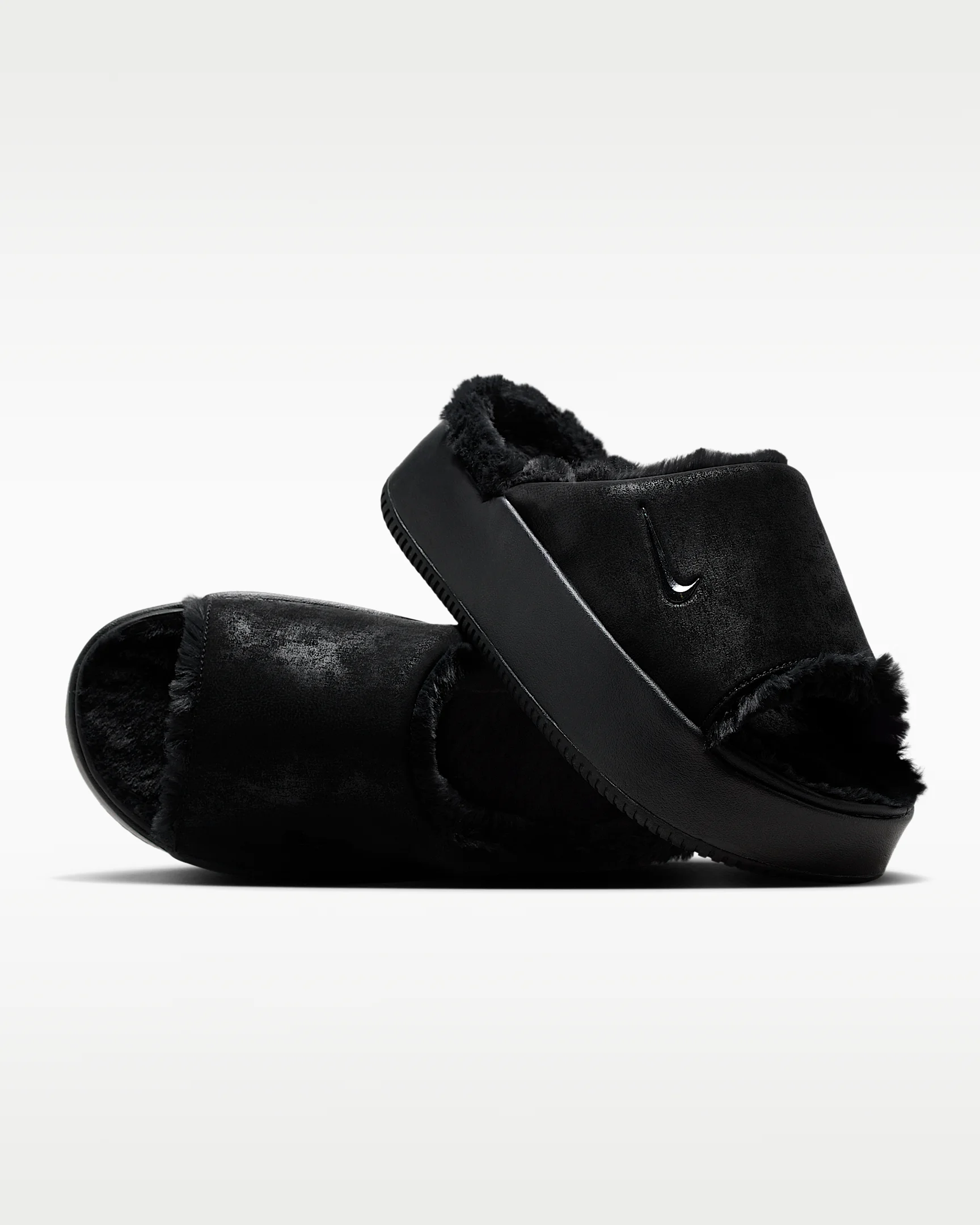Nike Calm Elevation Fur Women's Slides - 1