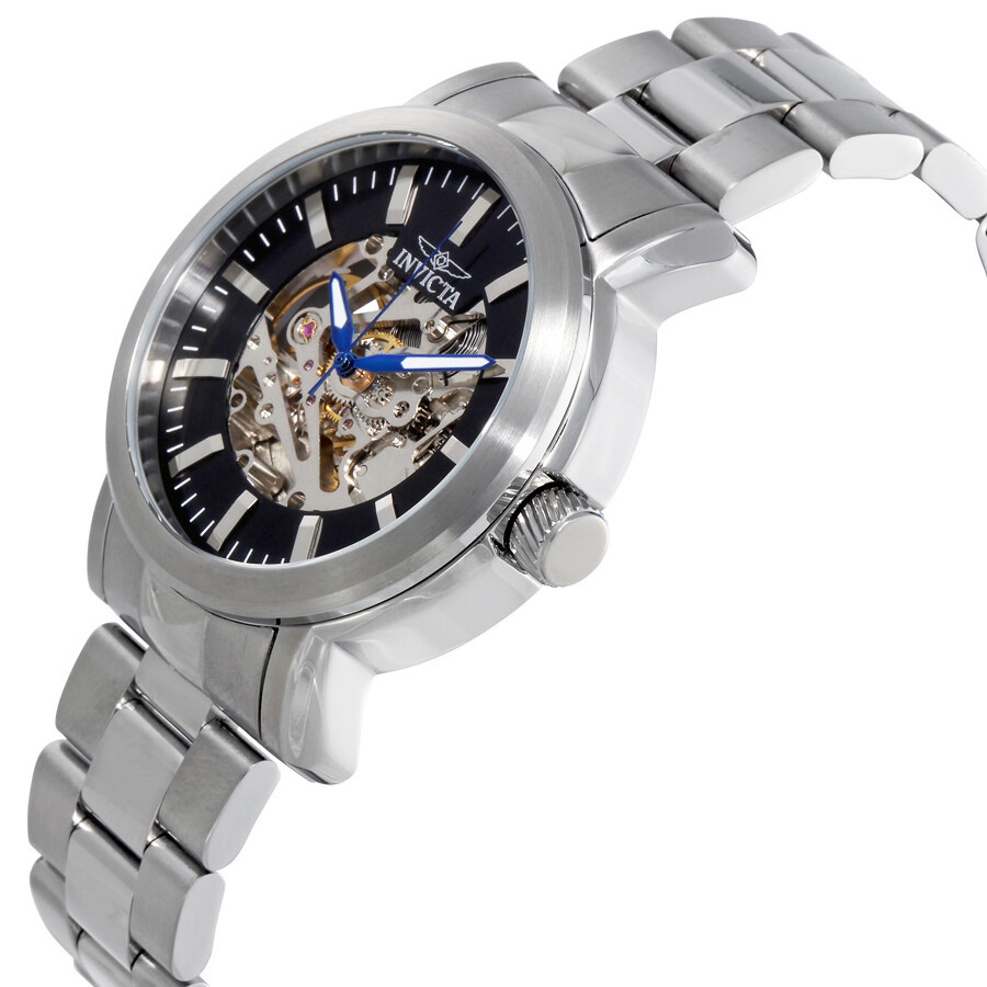 Invicta - Invicta Vintage Objet D Art Automatic Black Dial Men's Watch 22574 - 2