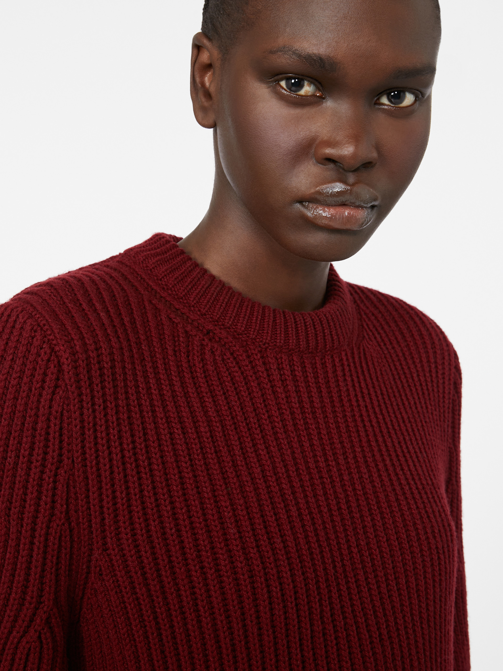 ASTORIA1234 Wool and cashmere cape dress - 5