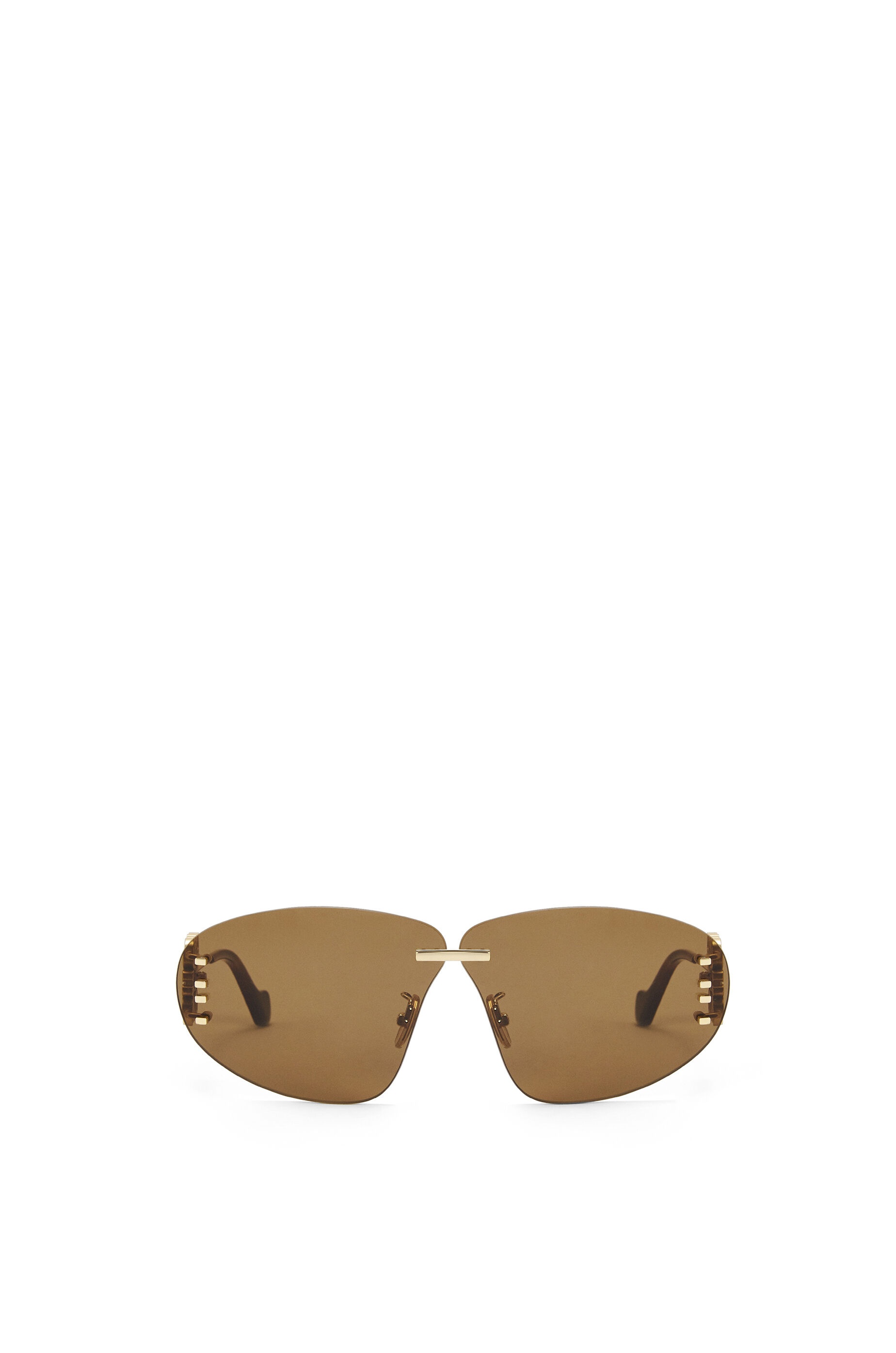 Rimless oval Anagram sunglasses - 1