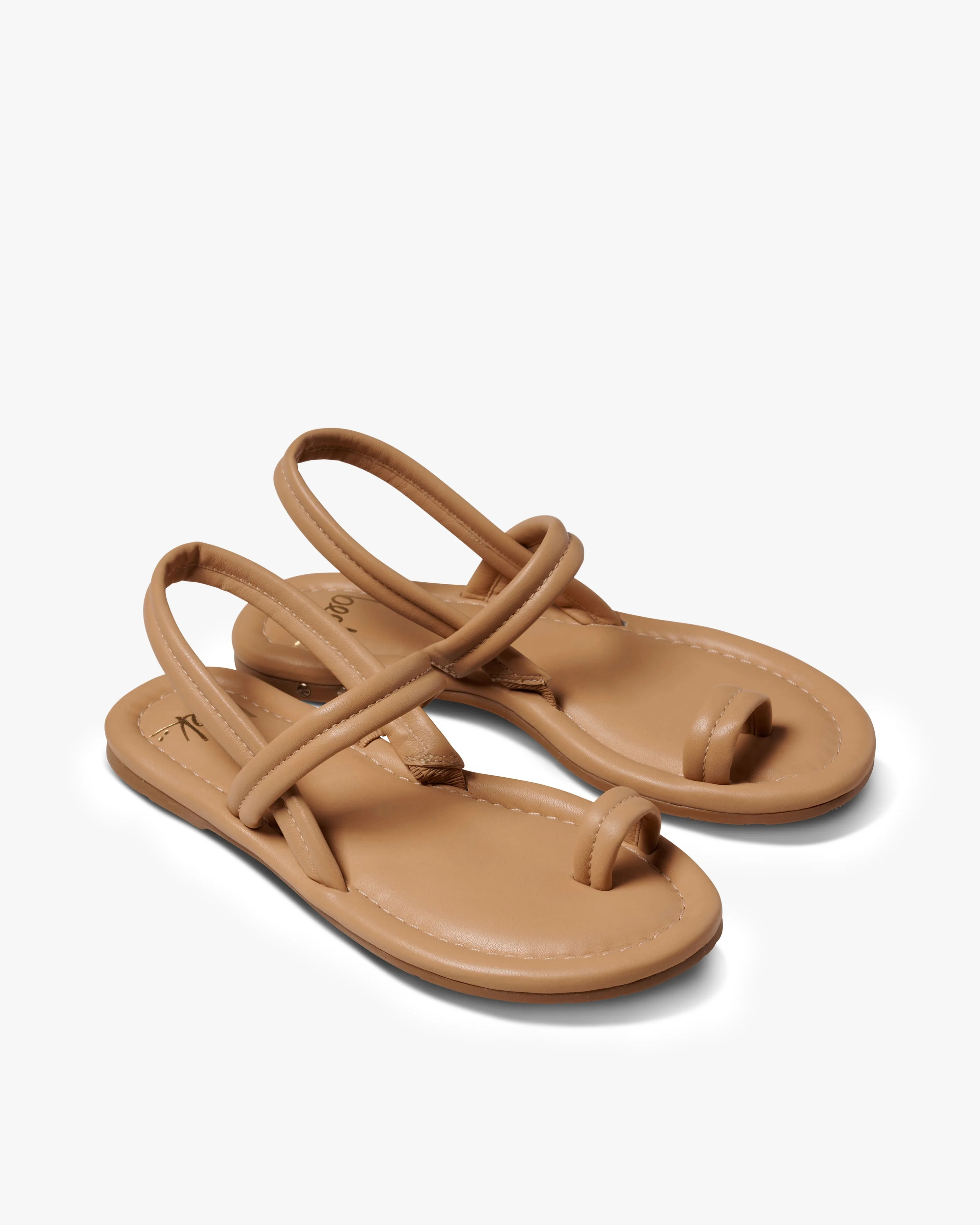 Pavo Leather Toe-Ring Sandal - 1