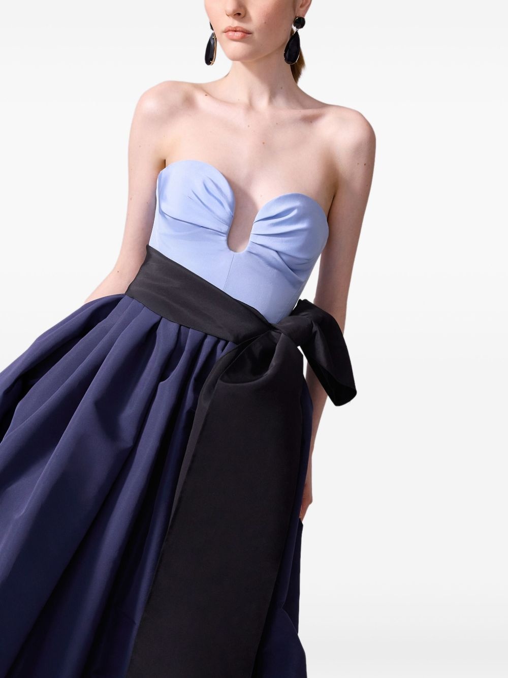 colourblock gown - 4