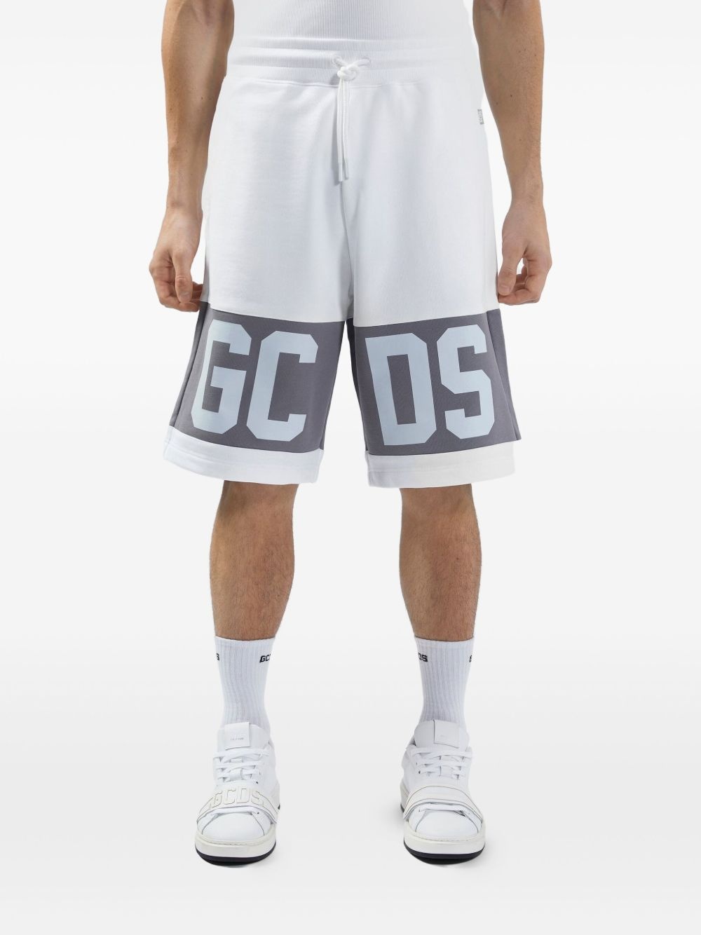 logo-band track shorts - 2