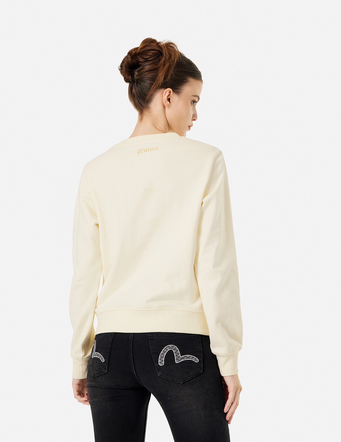 SEAGULL BROCADE APPLIQUÉ AND LOGO EMBROIDERY REGULAR FIT SWEATSHIRT - 2