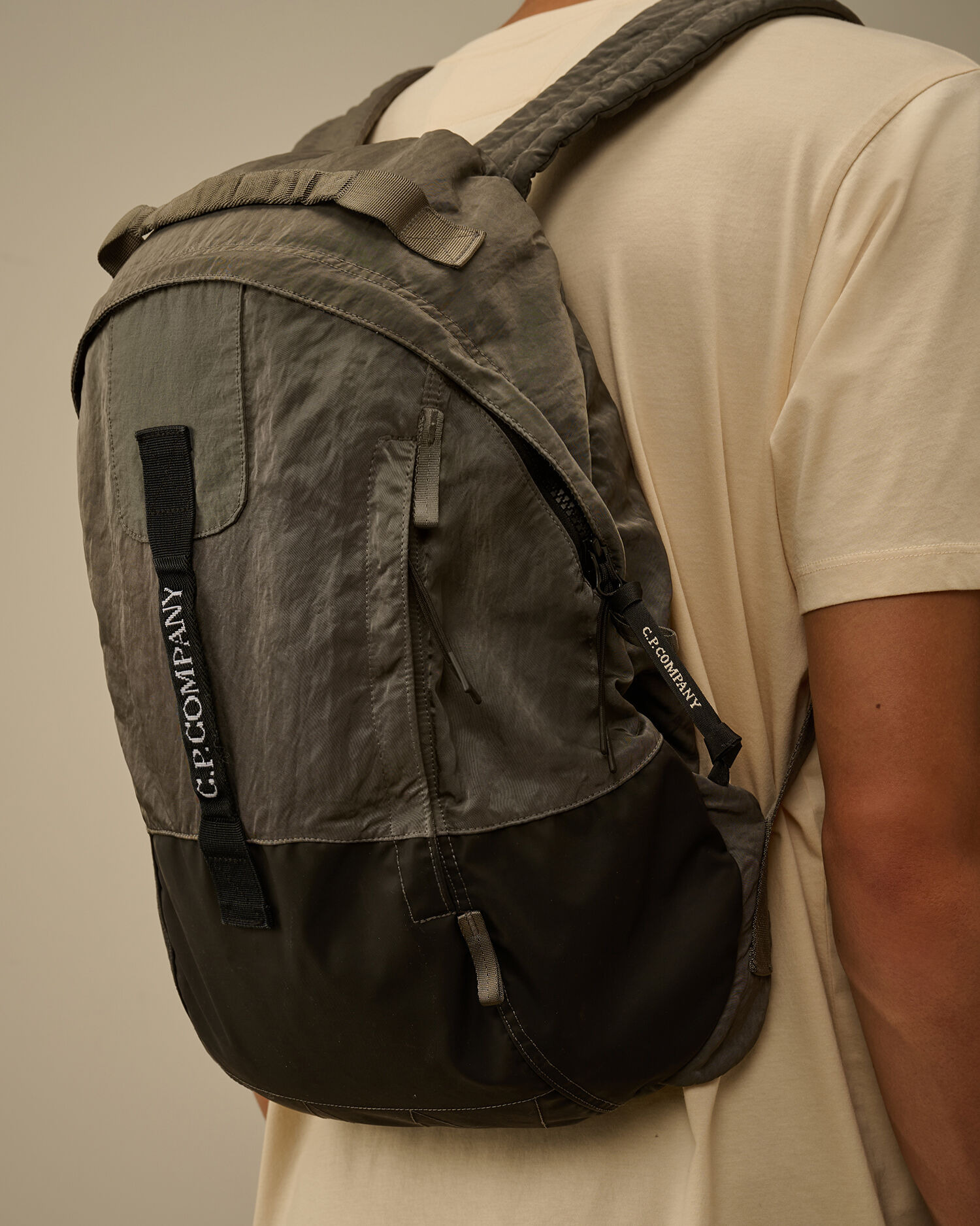 Nylon B Rounded Backpack - 3