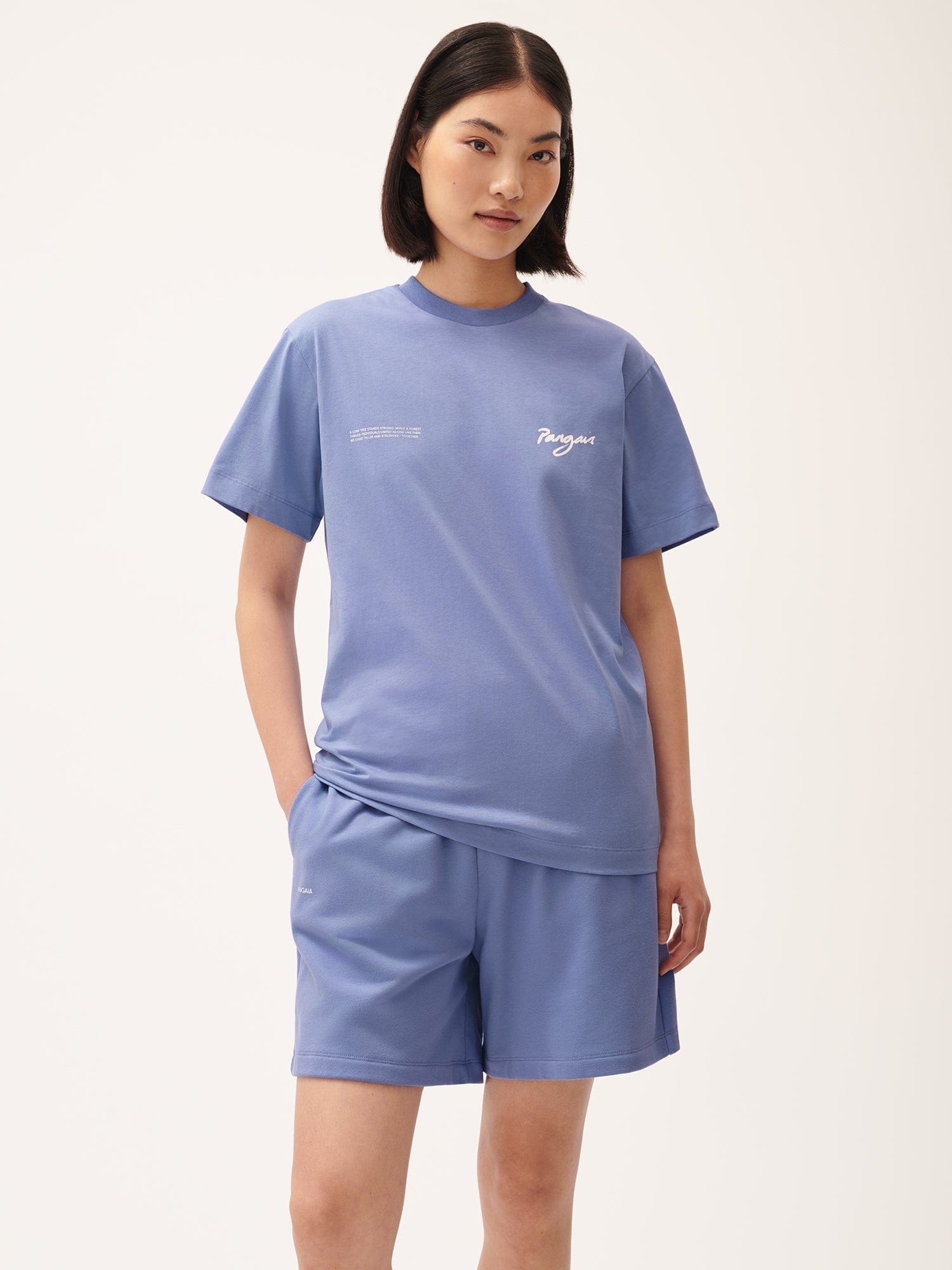 Womens One Forest Graphic T-Shirt - Aster Purple - 3