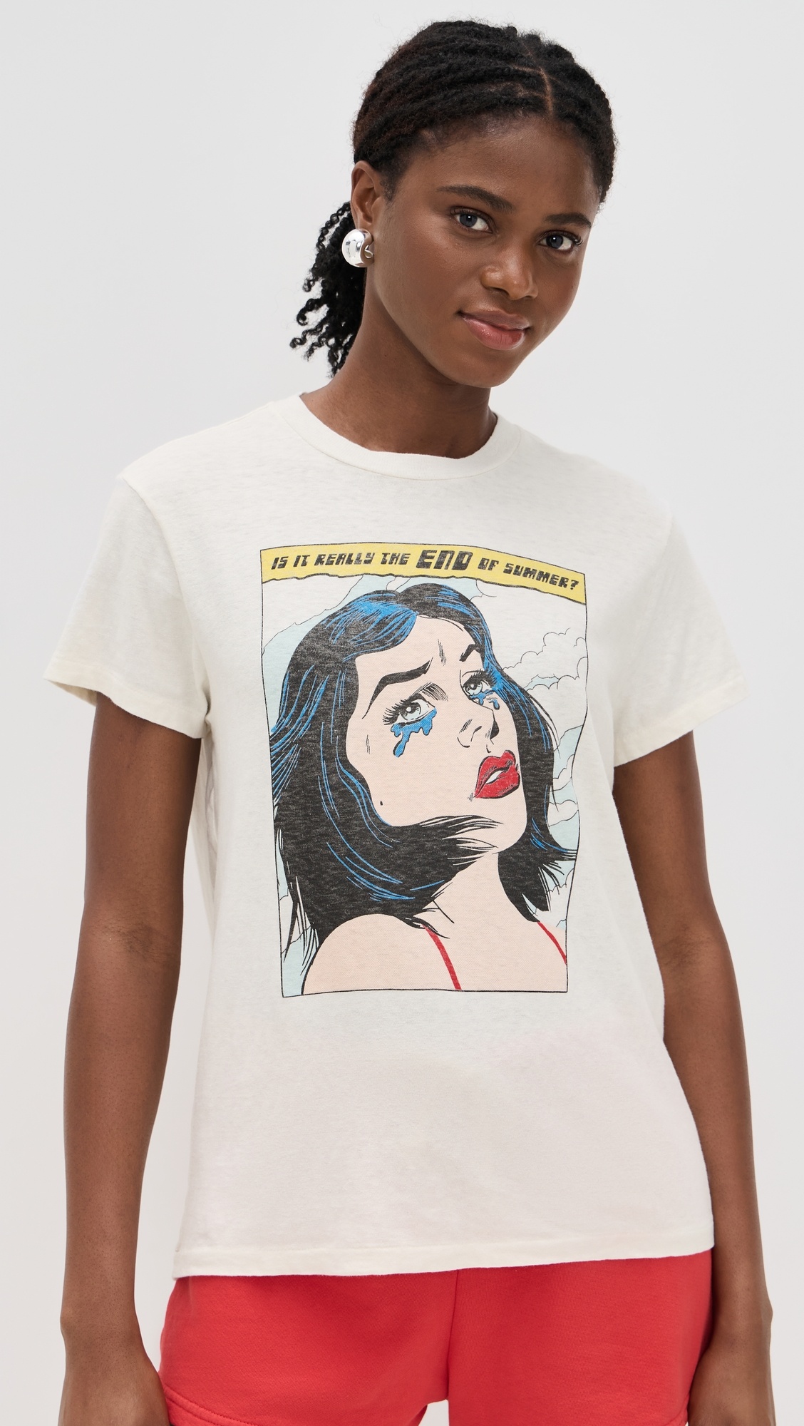 70s Summer Loose Tee - 6