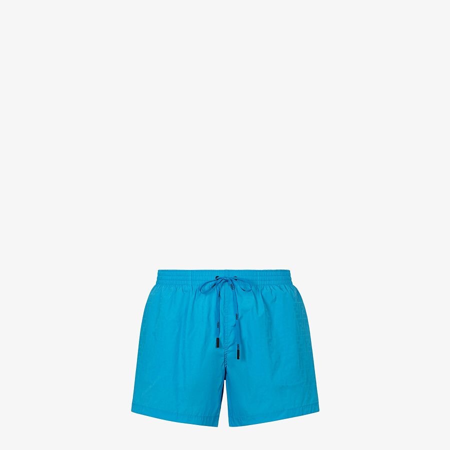 Light blue Lycra® shorts - 1