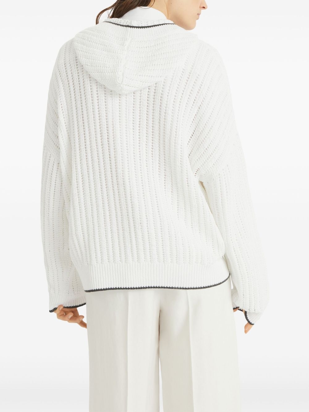 Monili-embellished jumper - 4