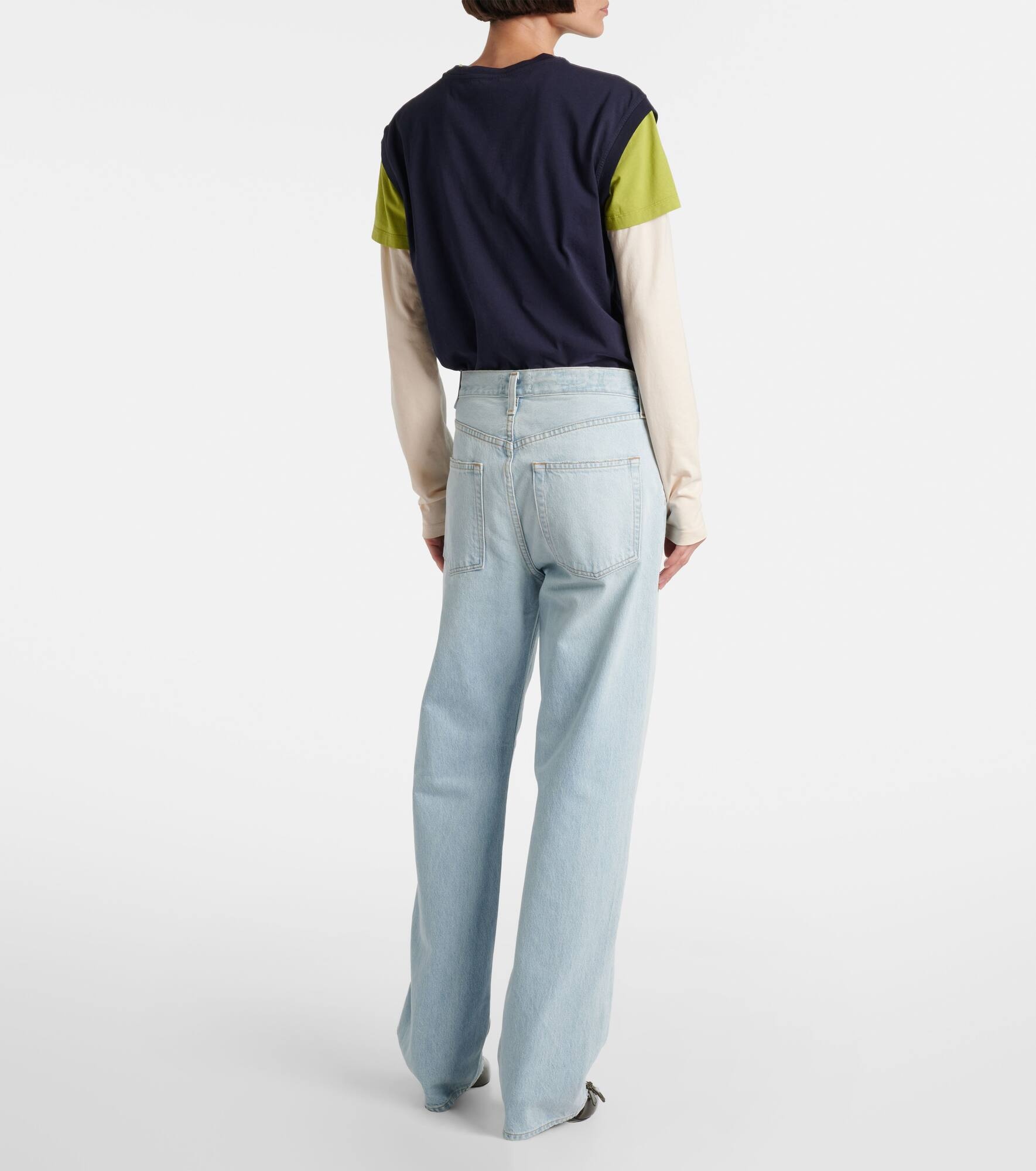 Kelly high-rise straight jeans - 3