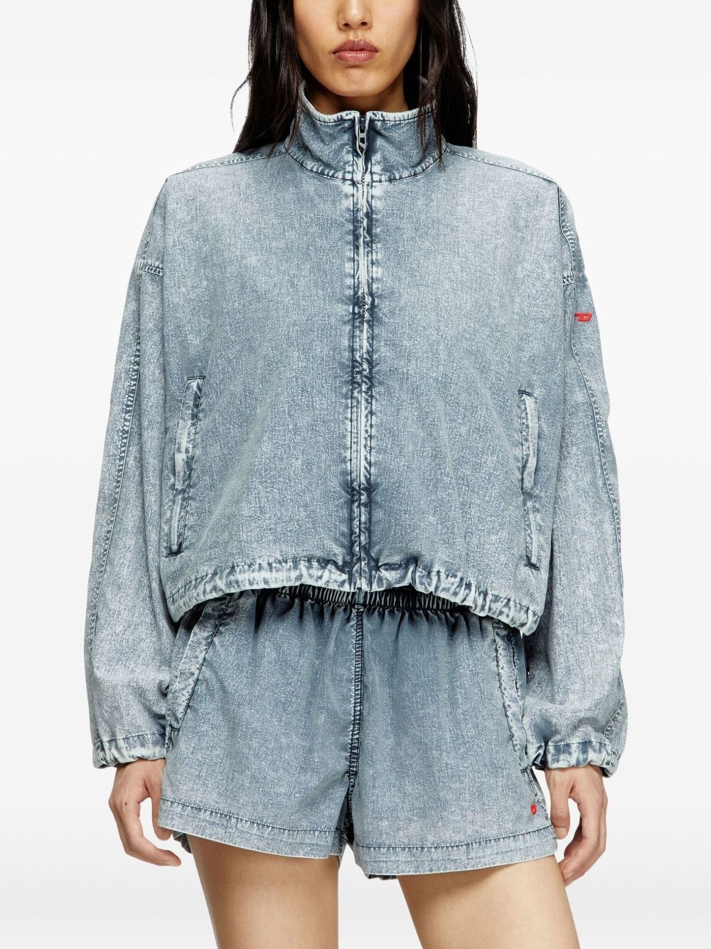 G-Leam-R1 denim bomber jacket - 3