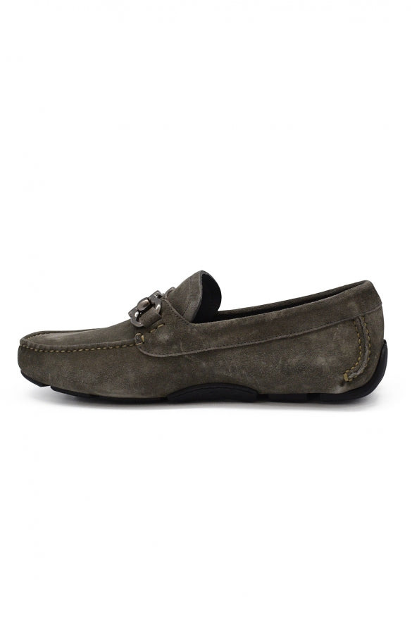 Salvatore Ferragamo Men Driver Gancini Loafers - 3