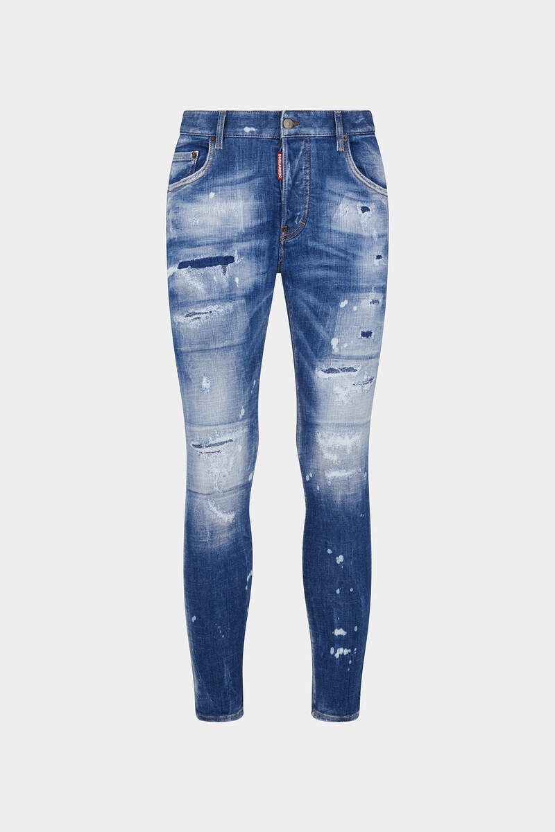 MEDIUM MENDED RIPS WASH SUPER TWINKY JEANS - 1