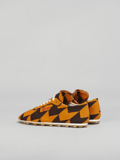 Marni HOUNDSTOOTH STRETCH JACQUARD PEBBLE SNEAKER outlook