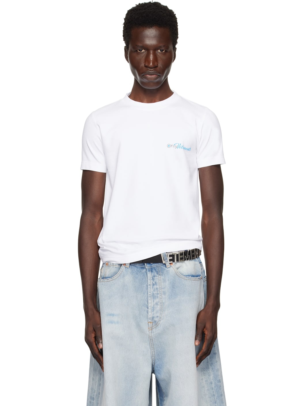 White 'Only Vetements' T-shirt - 1