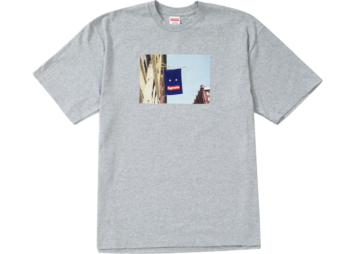 슈퍼 배너 티 'Heather Grey 이름 * - 1