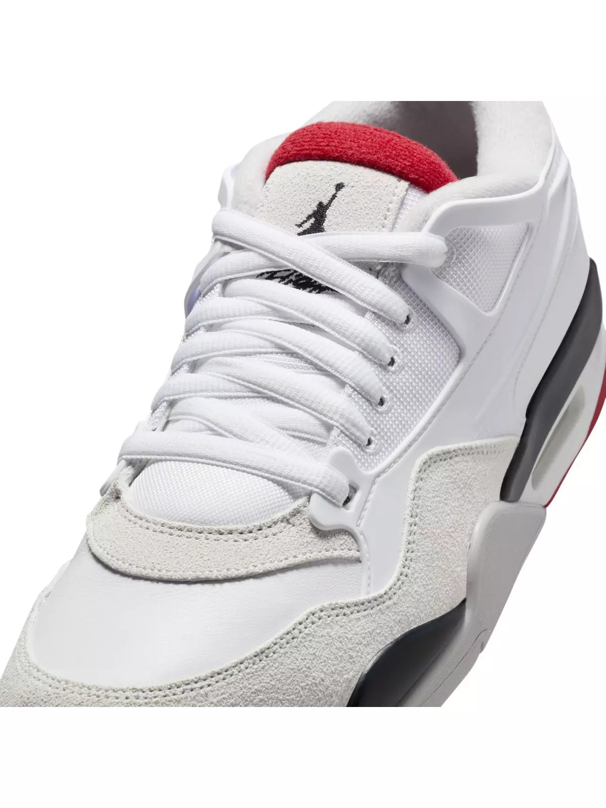 4 RM "White/Varsity Red/Black/Neutral Grey" Men's Shoe - 10