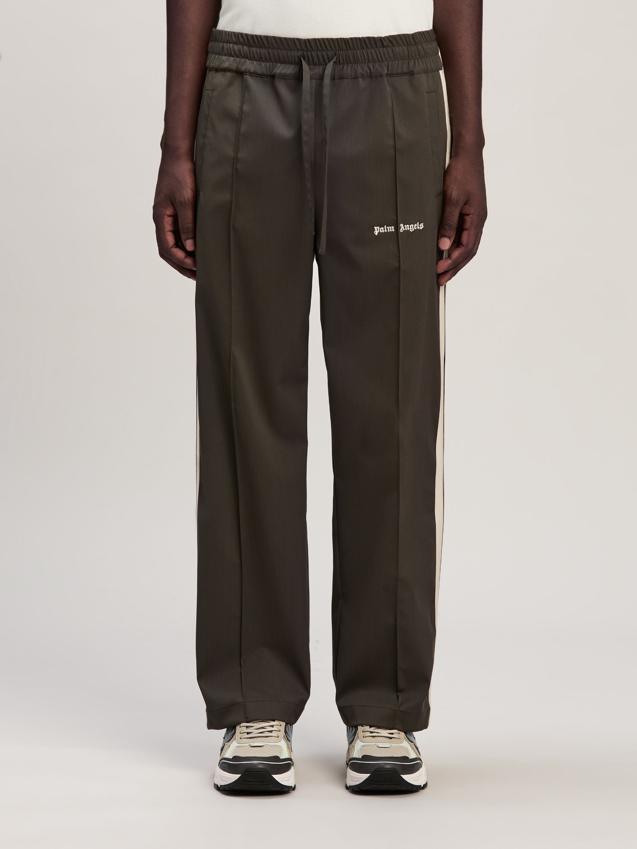 Wool Track Pants Classic Logo - 3