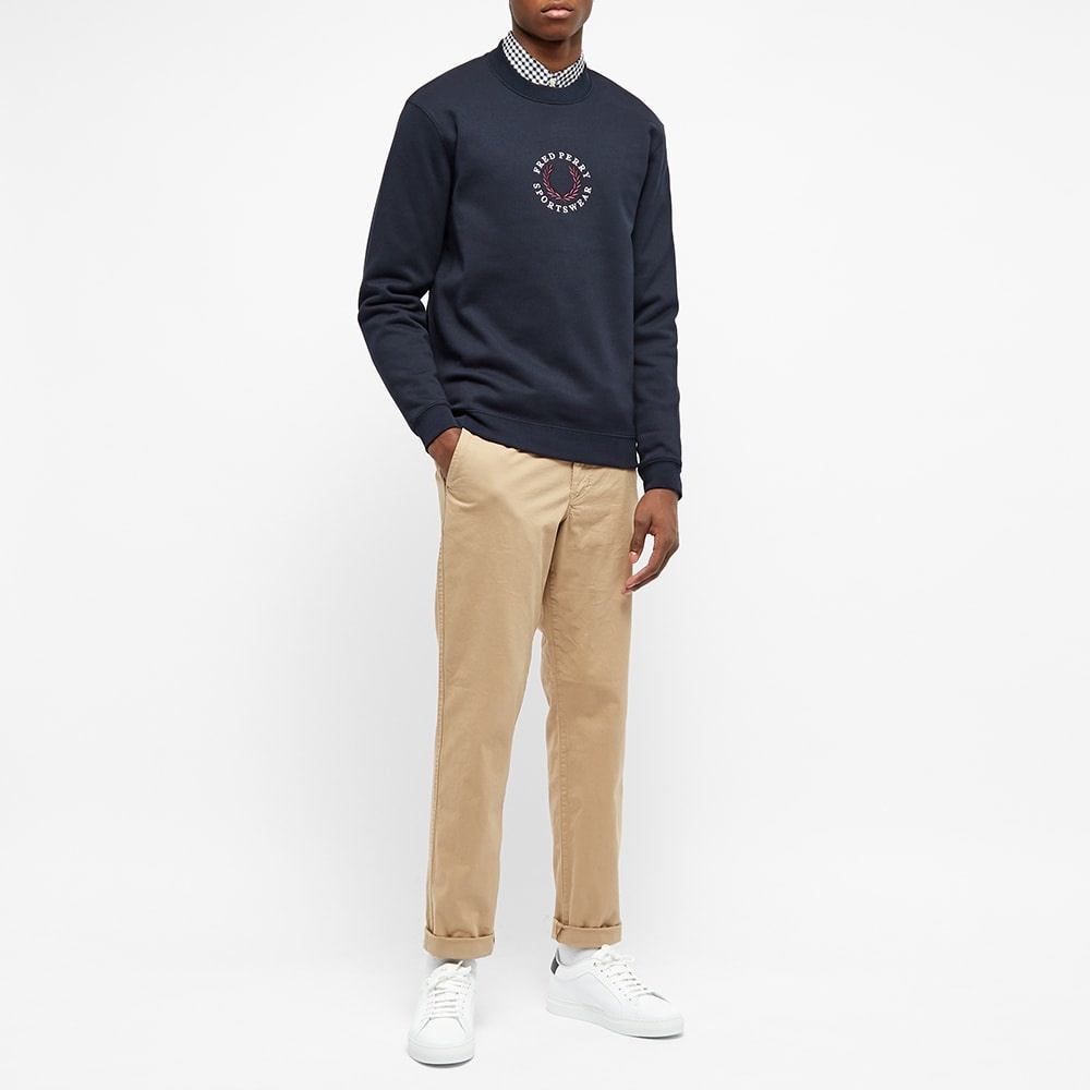 Fred Perry Embroidered Crew Sweat - 6