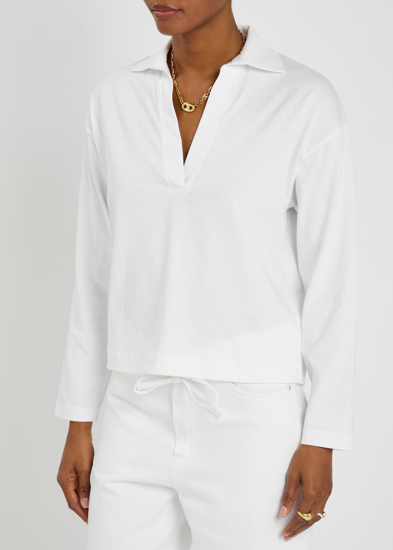 Vince Vince Easy Cotton Polo top outlook