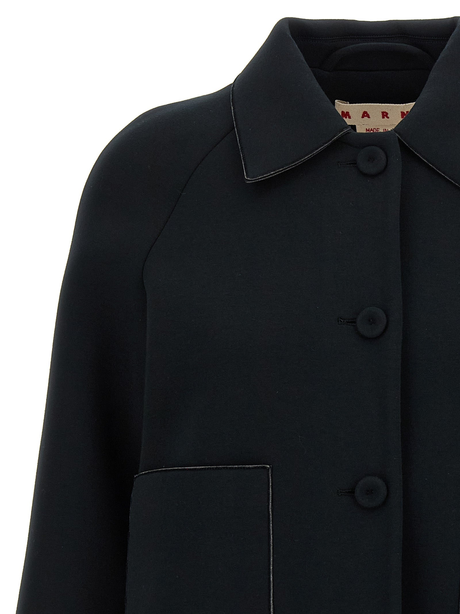 Jersey Jacket Puffer Jackets Black - 3
