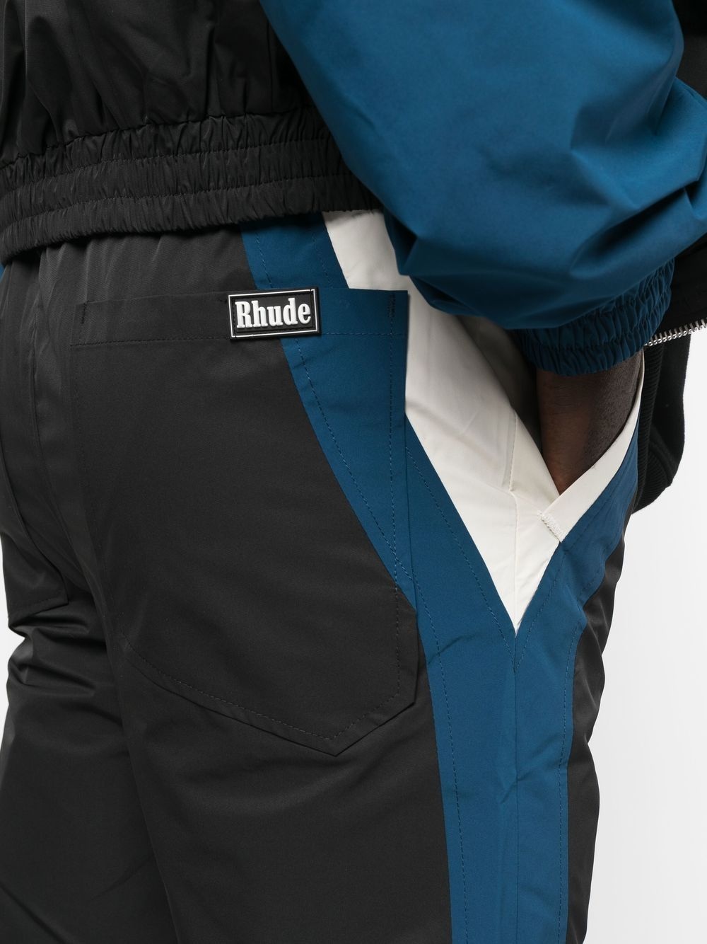 colour-block track pants - 5